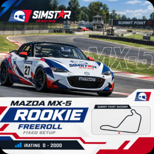 MAZDA MX-5 ROOKIE FREEROL  [Nov 10 @ 23:00 GMT]